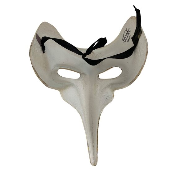 VTG Handmade Casanova Long Nose Venetian Mask Masquarade Music Gold N10103 - Picture 5 of 9